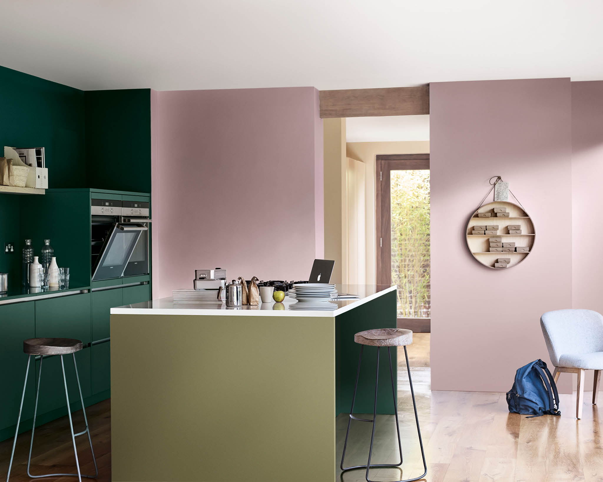 4 ways to colour your kitchen with Dulux Colour of the Year 2018 | Dulux